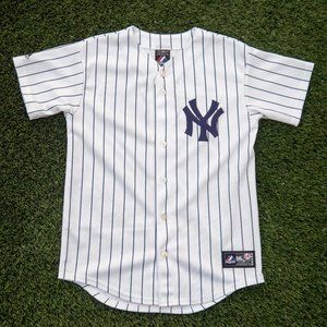 Derek Jeter New York Yankees Home Jersey Majestic